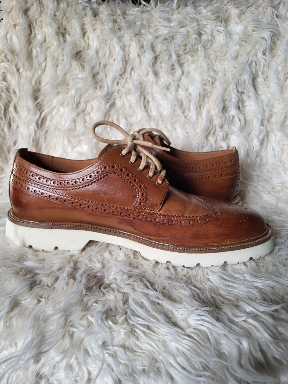 Cole Haan Men's American Classics Longwing Oxford Shoes - Picture 4 of 16